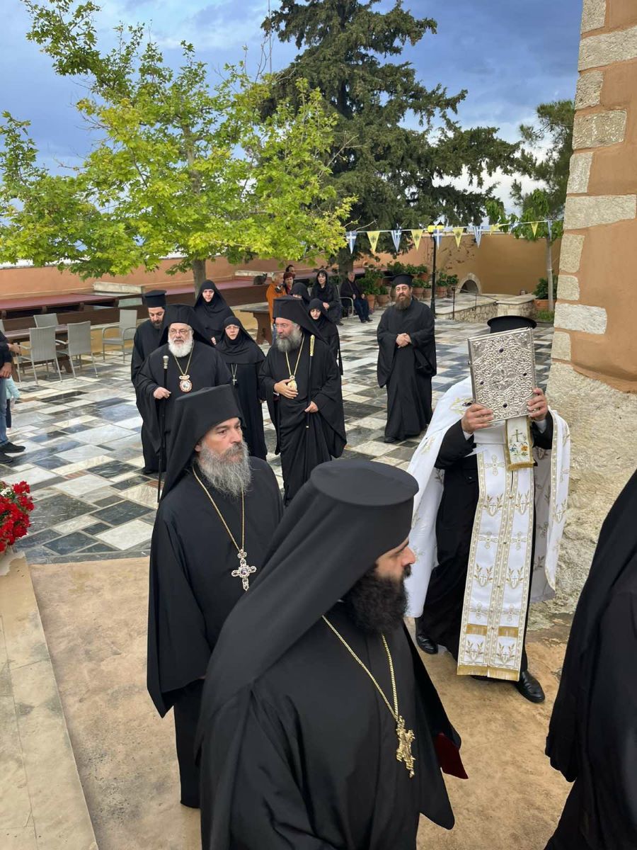 Ρέθυμνο Ο Μητροπολίτης Διδυμοτείχου Δαμασκηνός στην Πανήγυρη της Ιεράς Μονής Αγίας Ειρήνης