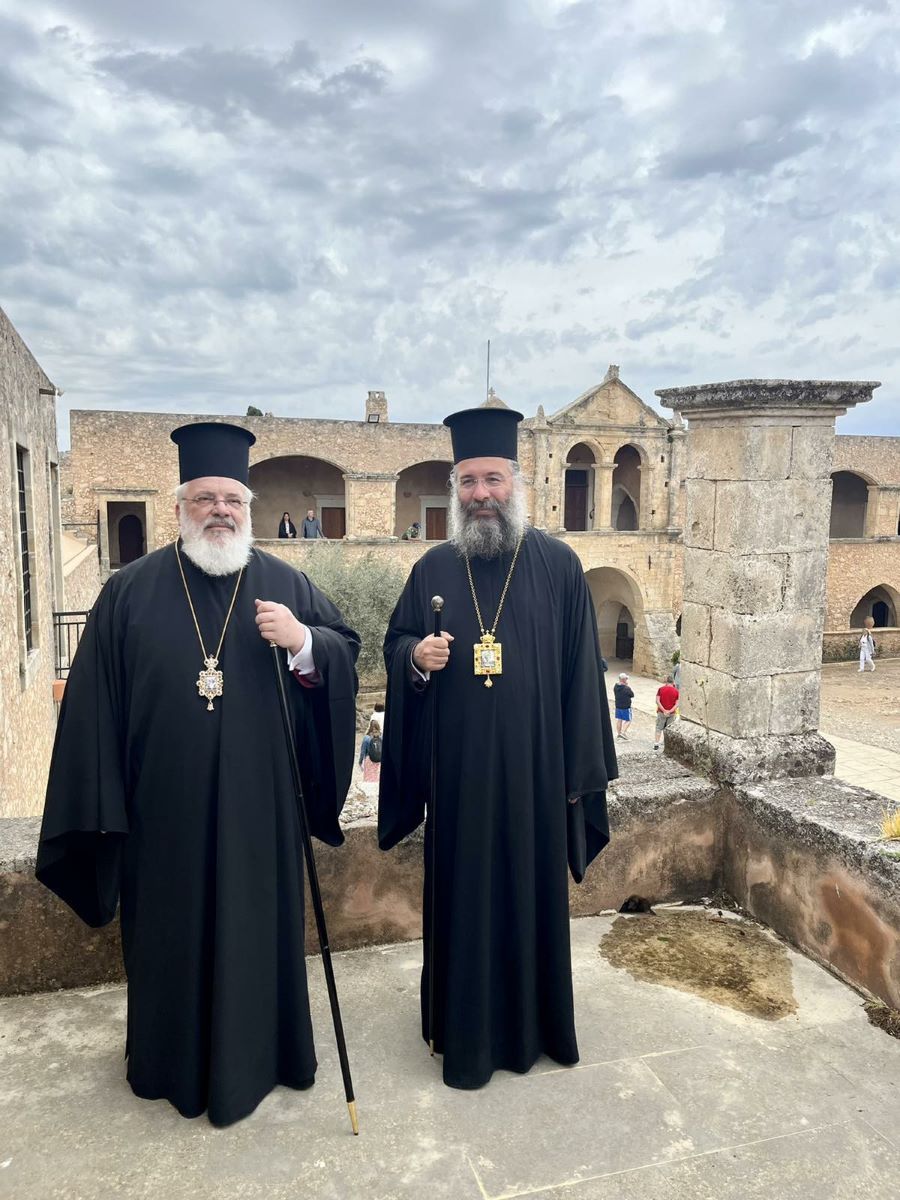 Ρέθυμνο Ο Μητροπολίτης Διδυμοτείχου Δαμασκηνός στην Πανήγυρη της Ιεράς Μονής Αγίας Ειρήνης