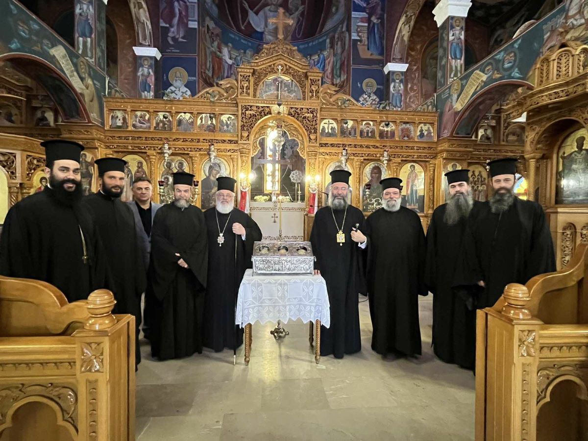 Ρέθυμνο Ο Μητροπολίτης Διδυμοτείχου Δαμασκηνός στην Πανήγυρη της Ιεράς Μονής Αγίας Ειρήνης