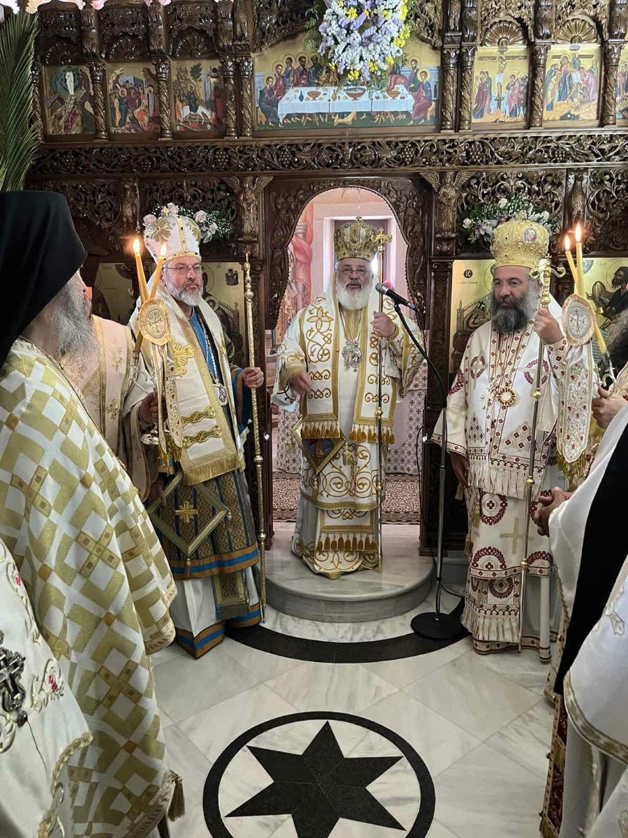 Ρέθυμνο Ο Μητροπολίτης Διδυμοτείχου Δαμασκηνός στην Πανήγυρη της Ιεράς Μονής Αγίας Ειρήνης