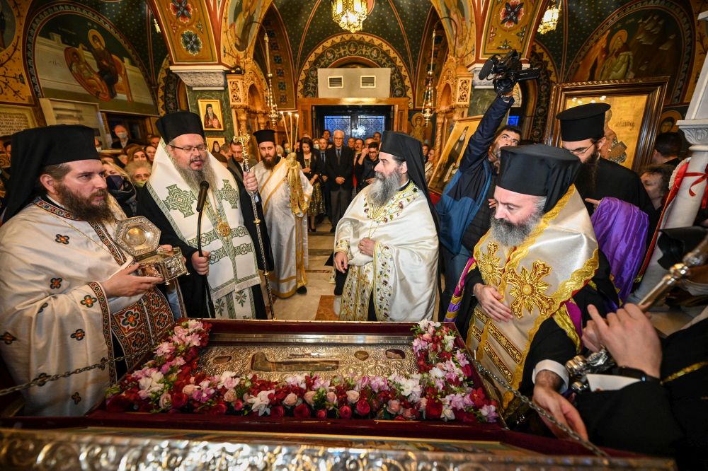 Στη Λάρισα έφθασε ο Αρχιεπίσκοπος Αυστραλίας Μακάριος - Ξεκίνησαν οι εορτασμοί για τον Πολιούχο της πόλης, Άγιο Αχίλλιο 