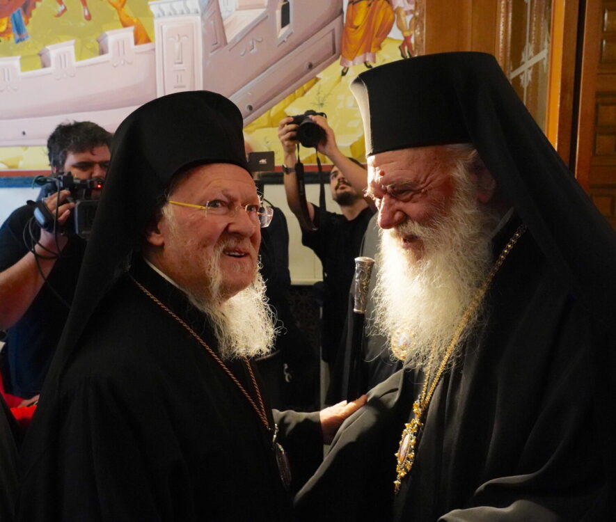 Στην Αθήνα μετέβη ο Οικουμενικός Πατριάρχης για την τελετή παραλαβής του Ιερού Ναού του Αγ. Νικολάου 1