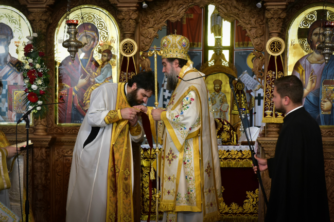 Στο νεόδμητο Ναό του Αγίου Σπυρίδωνος Σερρών ιερούργησε ο Μητροπολίτης Σερρών & Νιγρίτης Θεολόγος