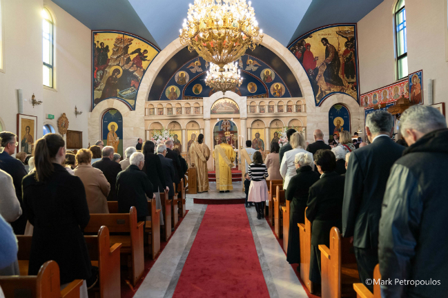 Σύδνεϋ Χειροτονία Πρεσβυτέρου π. Παντελεήμονα Τουμπελέκη από τον Αρχιεπίσκοπο Αυστραλίας Μακάριο 