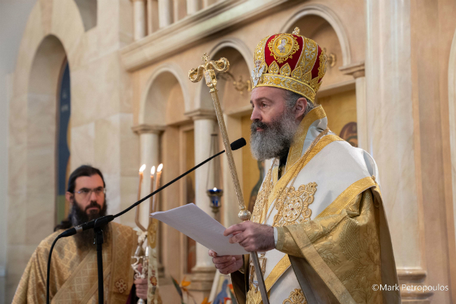 Σύδνεϋ Χειροτονία Πρεσβυτέρου π. Παντελεήμονα Τουμπελέκη από τον Αρχιεπίσκοπο Αυστραλίας Μακάριο 