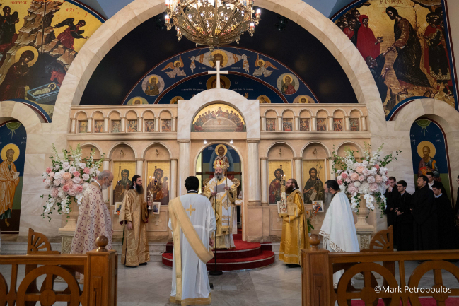 Σύδνεϋ Χειροτονία Πρεσβυτέρου π. Παντελεήμονα Τουμπελέκη από τον Αρχιεπίσκοπο Αυστραλίας Μακάριο 