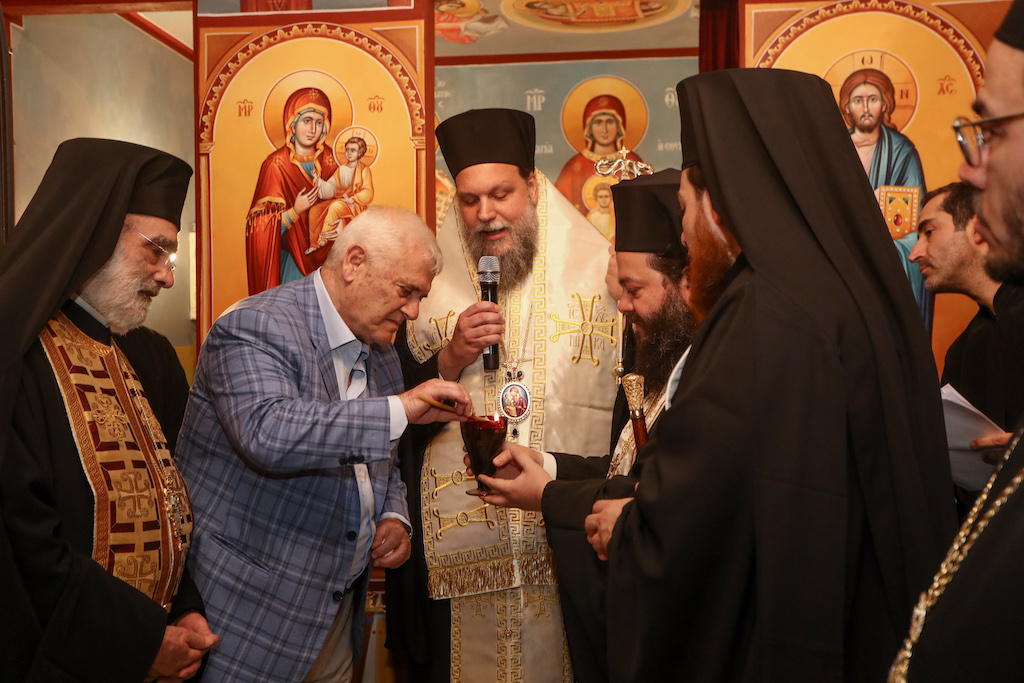 Τελετή Θυρανοιξίων Ιερού Παρεκκλησίου στο γήπεδο της ΑΕΚ