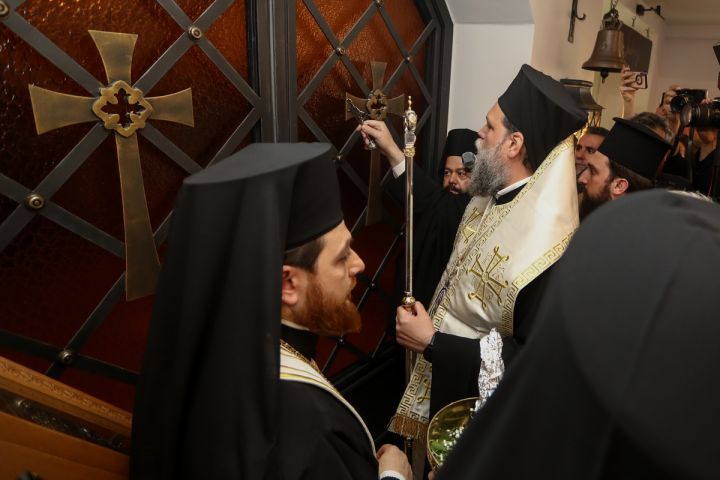 Τελετή Θυρανοιξίων Ιερού Παρεκκλησίου στο γήπεδο της ΑΕΚ