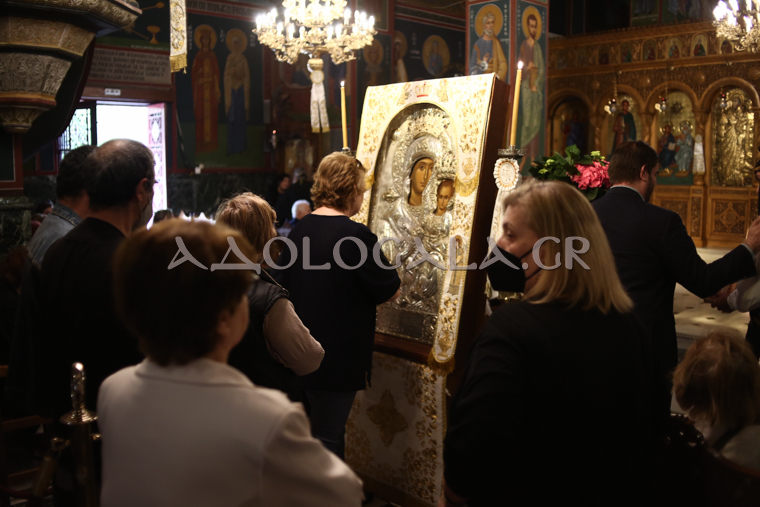 Η Αγία Τριάδα Ηρακλείου Αττικής υποδέχθηκε την Παναγία Οδηγήτρια από την Ι.Μ. Ξενοφώντος Αγίου Όρους 