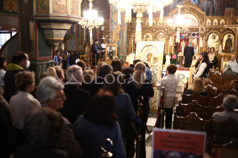 Η Αγία Τριάδα Ηρακλείου Αττικής υποδέχθηκε την Παναγία Οδηγήτρια από την Ι.Μ. Ξενοφώντος Αγίου Όρους 