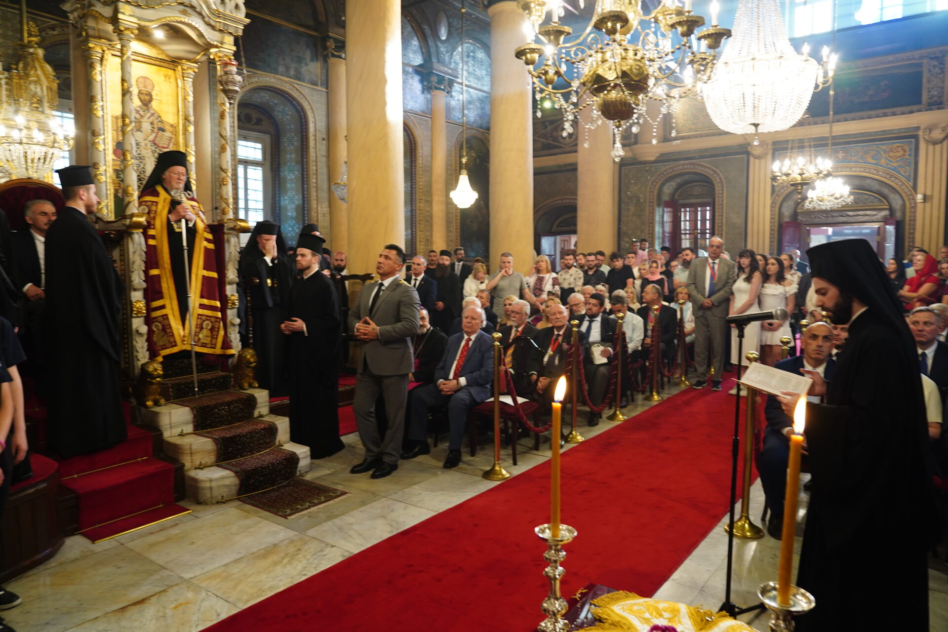 Λαμπρά τα ονομαστήρια του Οικουμενικού Πατριάρχη Βαρθολομαίου στο Φανάρι