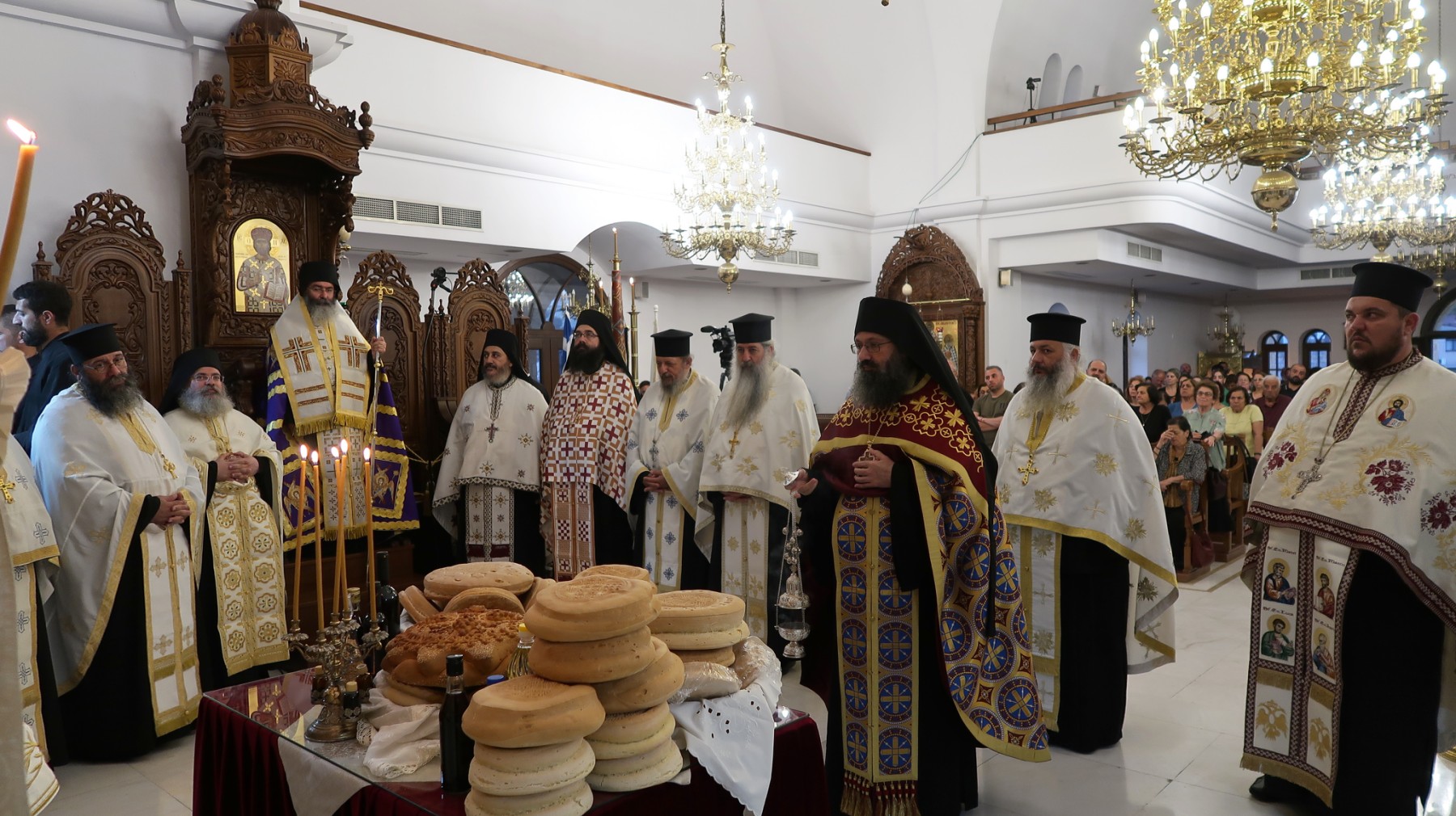 Εορτάσθηκε με μεγαλοπρέπεια ο Πολιούχος της Επισκοπής Αμαθούντος Άγιος Τύχωνας 1