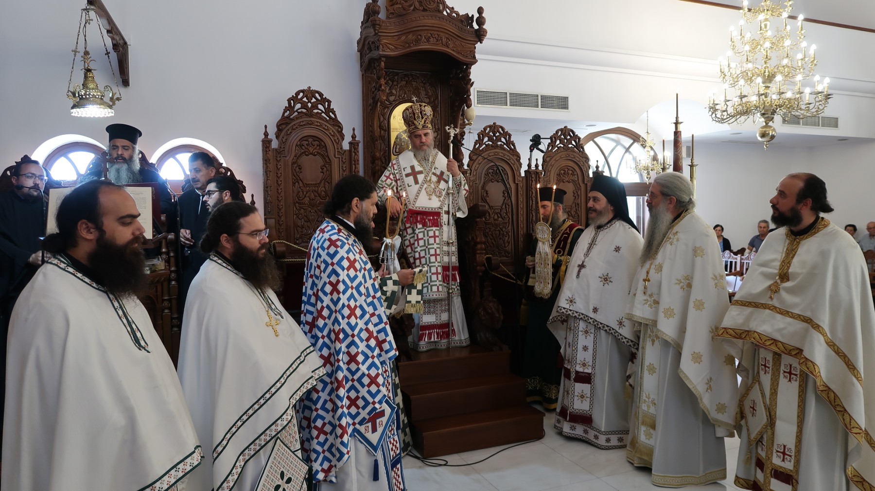 Εορτάσθηκε με μεγαλοπρέπεια ο Πολιούχος της Επισκοπής Αμαθούντος Άγιος Τύχωνας 1