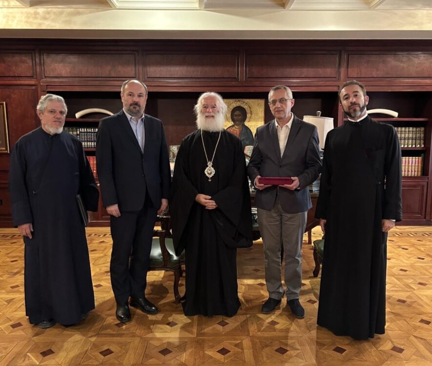 Ευχές του Πατριάρχη Αλεξανδρείας στον Μητροπολίτη Πολωνίας Σάββα