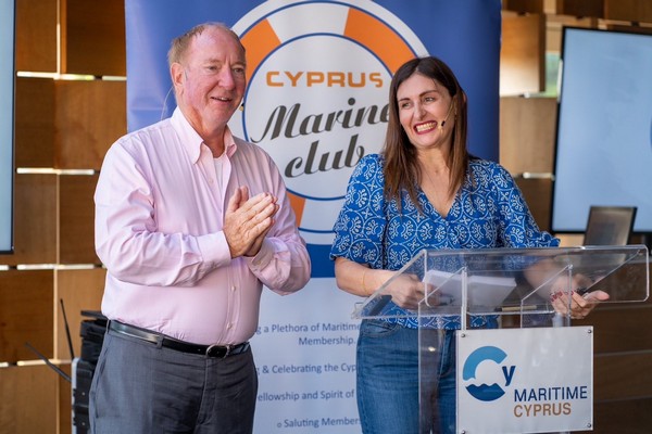 Η Υφυπουργός Ναυτιλίας παρουσίασε τους στόχους του Υφυπουργείου σε εκδήλωση του Cyprus Marine Club