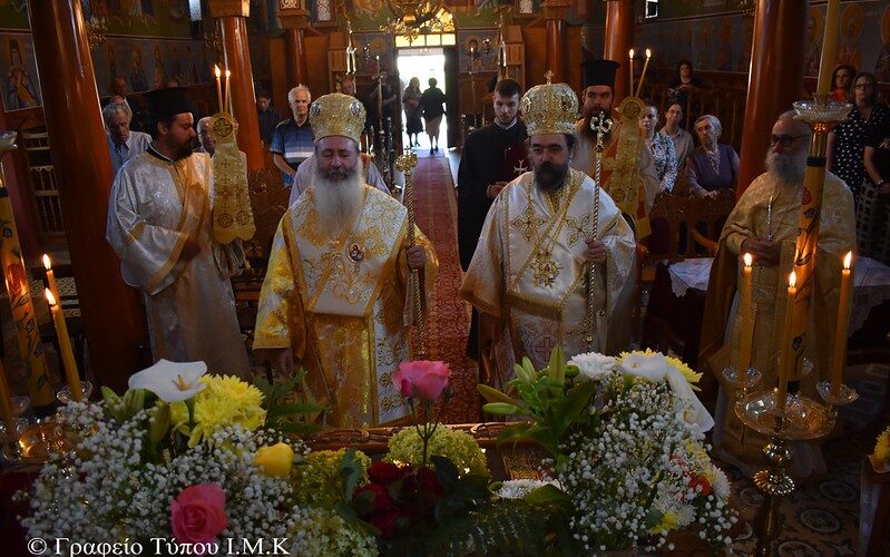Η εορτή του Αγίου Ιερομάρτυρα Βασιλείου στο Χιλιόδεντρο Καστοριάς