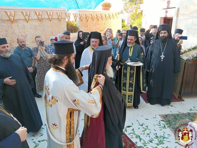 Η εορτή του Αγίου Ονουφρίου του Αιγυπτίου στους Αγίους Τόπους