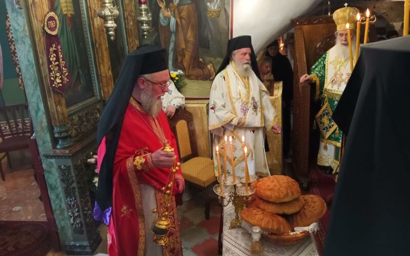 Η εορτή του Αγίου Ονουφρίου του Αιγυπτίου στους Αγίους Τόπους