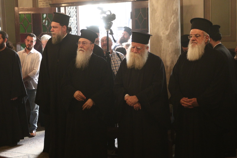 Θεία Λειτουργία στο Αρχιεπισκοπικό Παρεκκλήσιο του Αγίου Ανδρέα