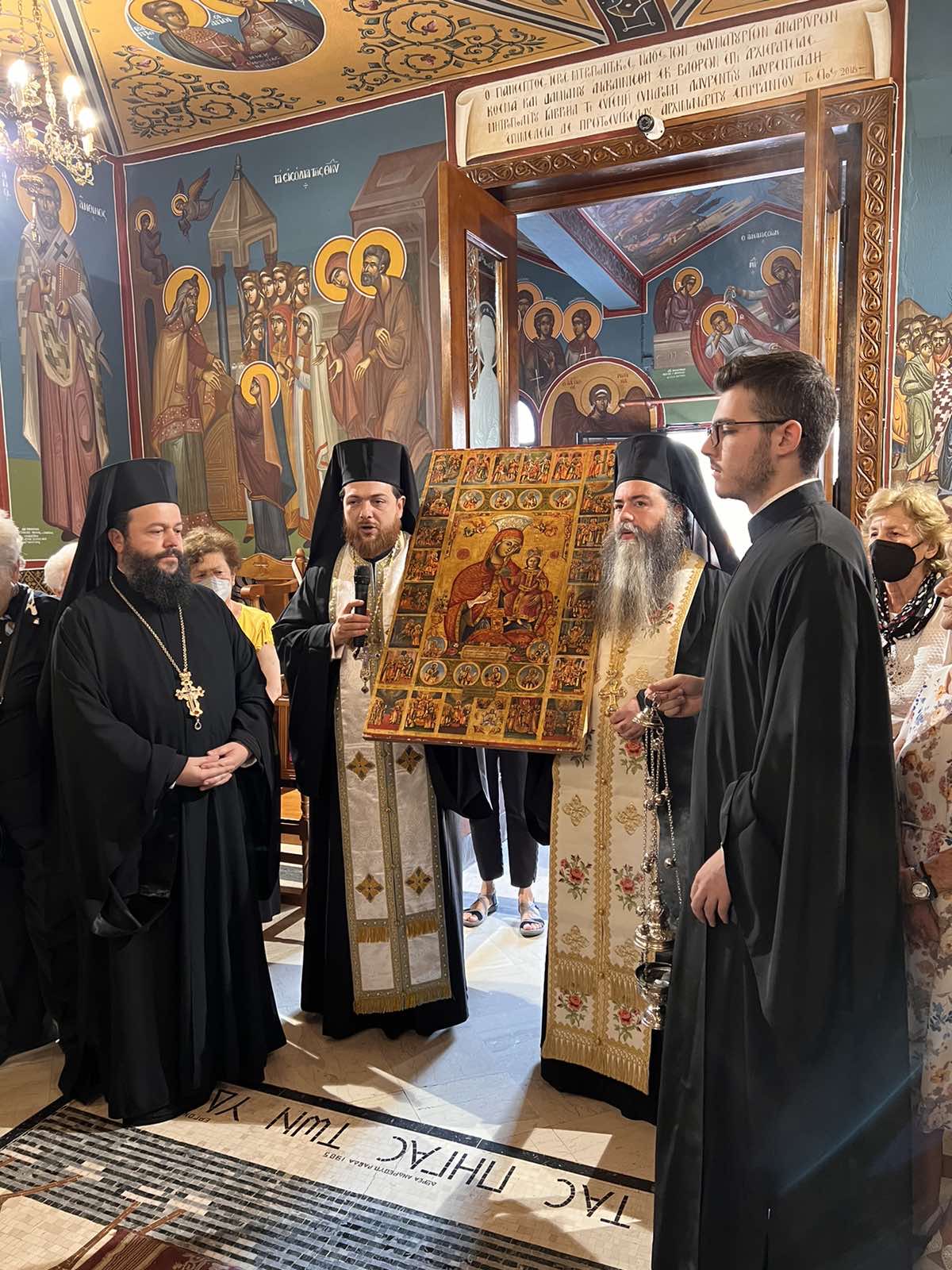Μέγας Πανηγυρικός Εσπερινός Αγίων Αναργύρων στη Νέα Ιωνία Αττικής 