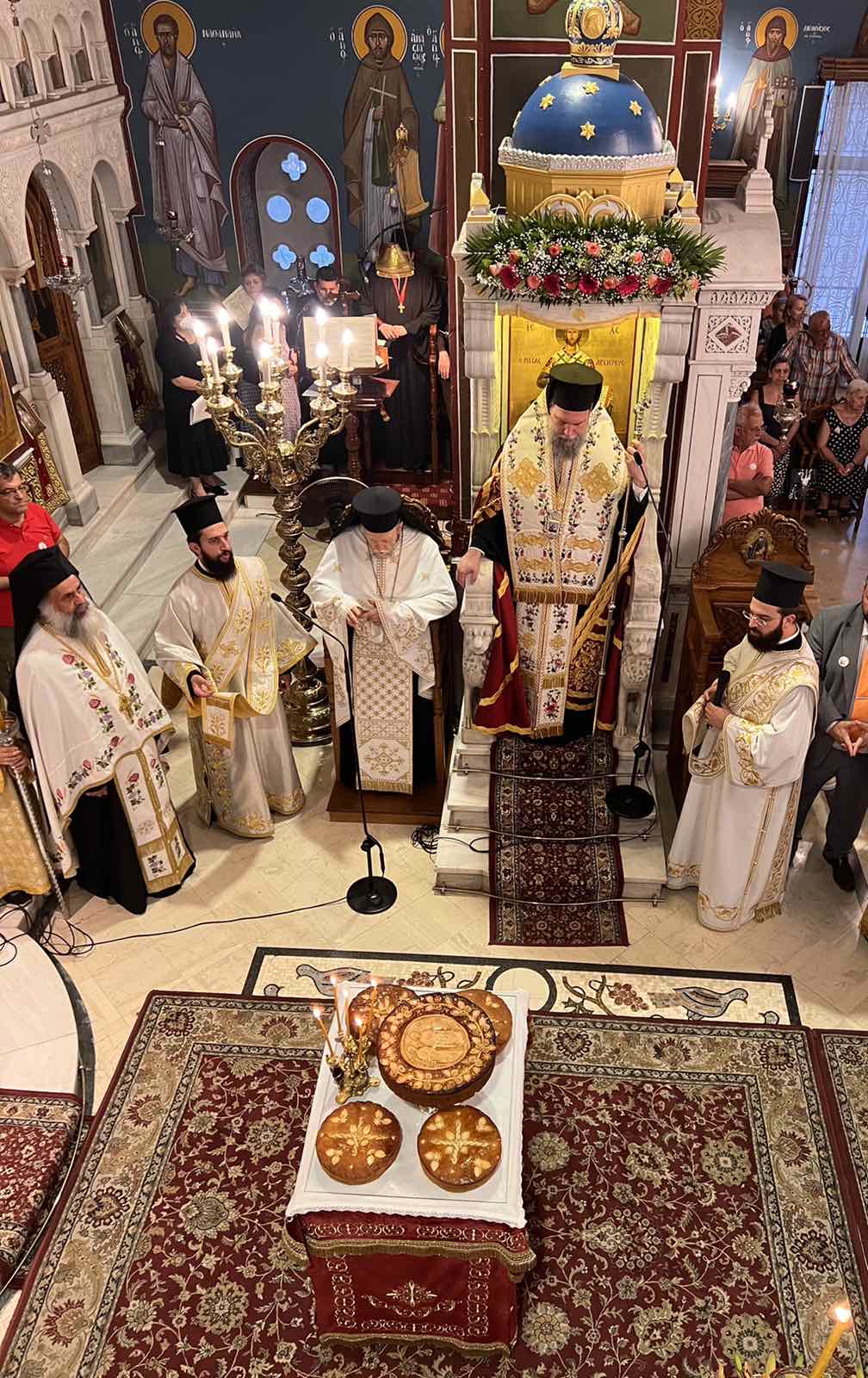 Μέγας Πανηγυρικός Εσπερινός Αγίων Αναργύρων στη Νέα Ιωνία Αττικής 