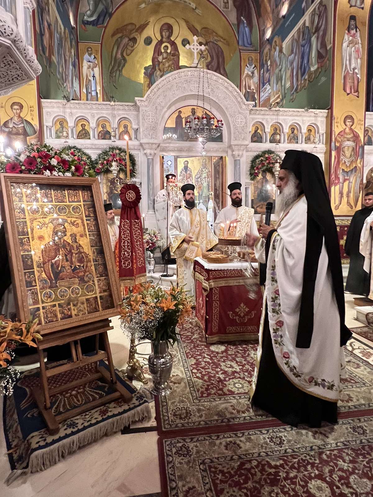 Μέγας Πανηγυρικός Εσπερινός Αγίων Αναργύρων στη Νέα Ιωνία Αττικής 