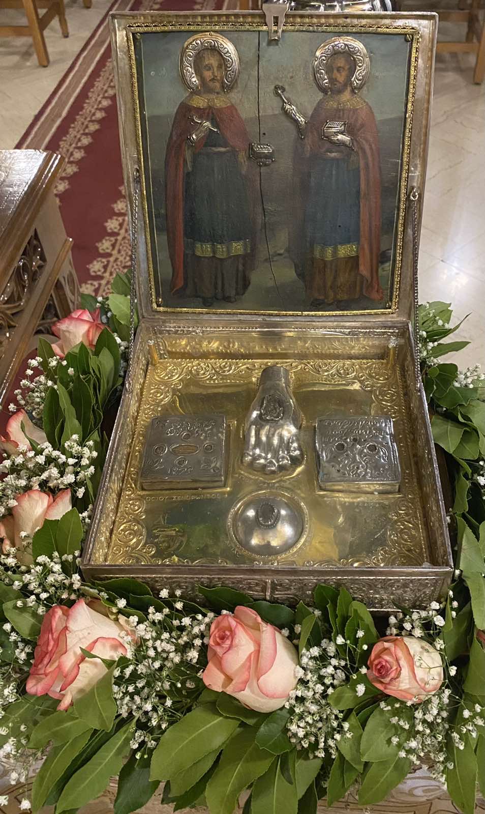 Μέγας Πανηγυρικός Εσπερινός Αγίων Αναργύρων στη Νέα Ιωνία Αττικής 