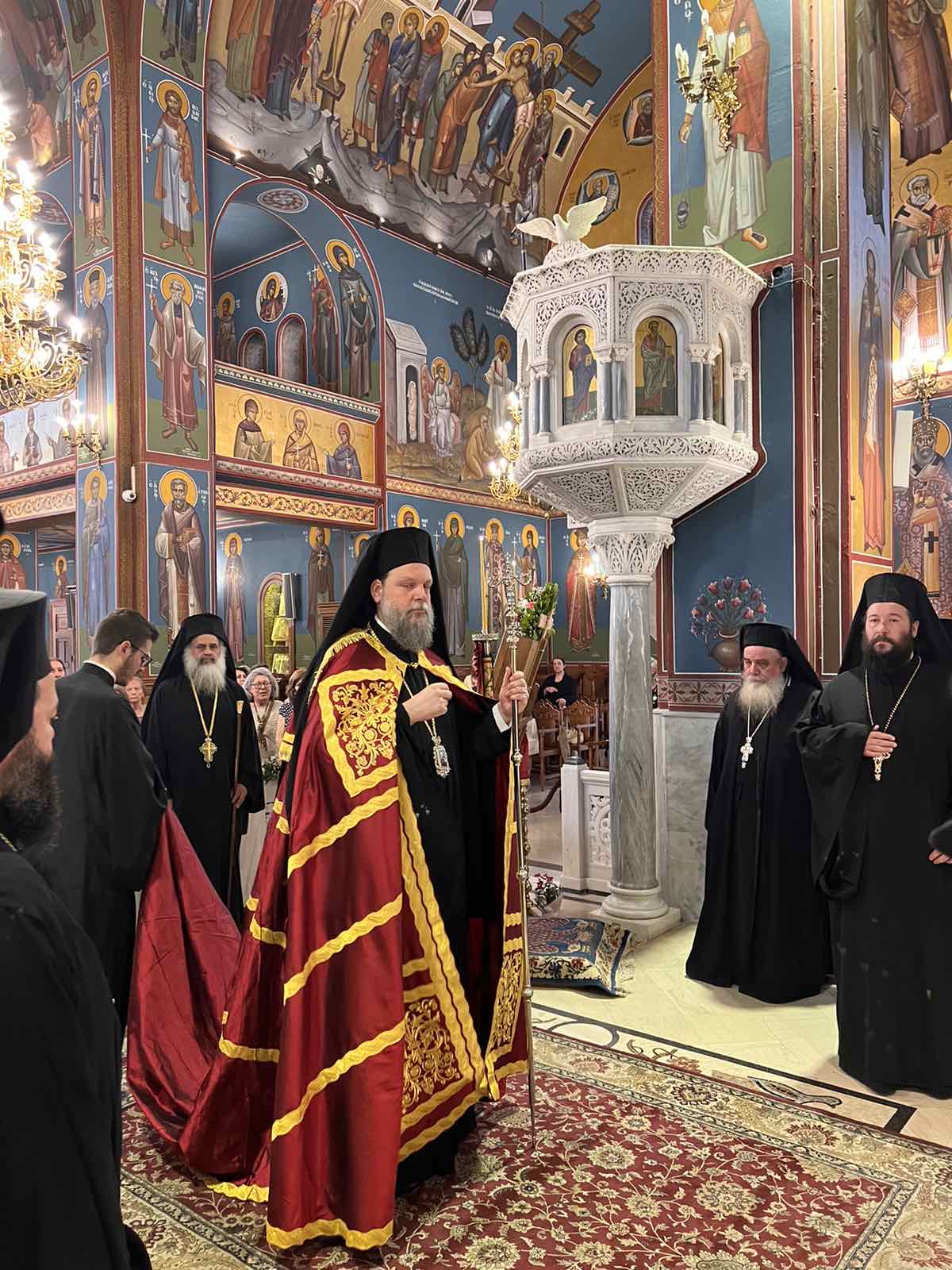 Μέγας Πανηγυρικός Εσπερινός Αγίων Αναργύρων στη Νέα Ιωνία Αττικής 