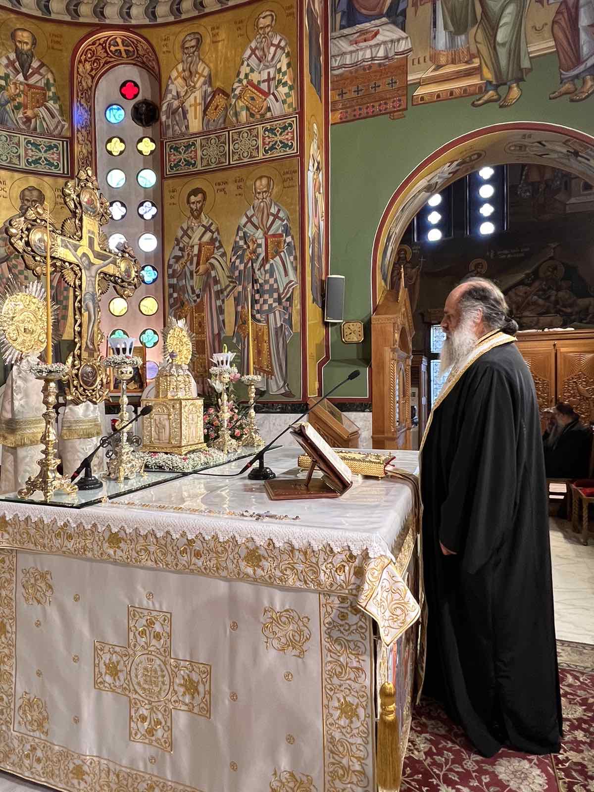 Μέγας Πανηγυρικός Εσπερινός Αγίων Αναργύρων στη Νέα Ιωνία Αττικής 
