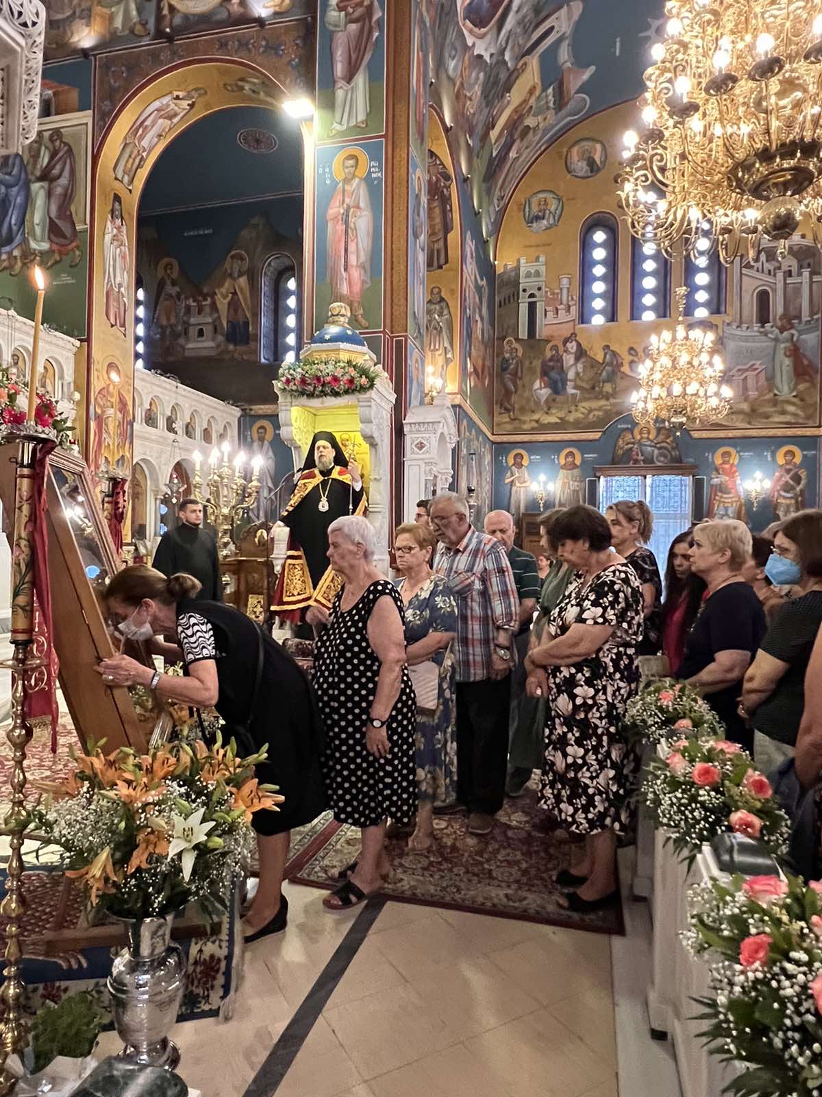 Μέγας Πανηγυρικός Εσπερινός Αγίων Αναργύρων στη Νέα Ιωνία Αττικής 