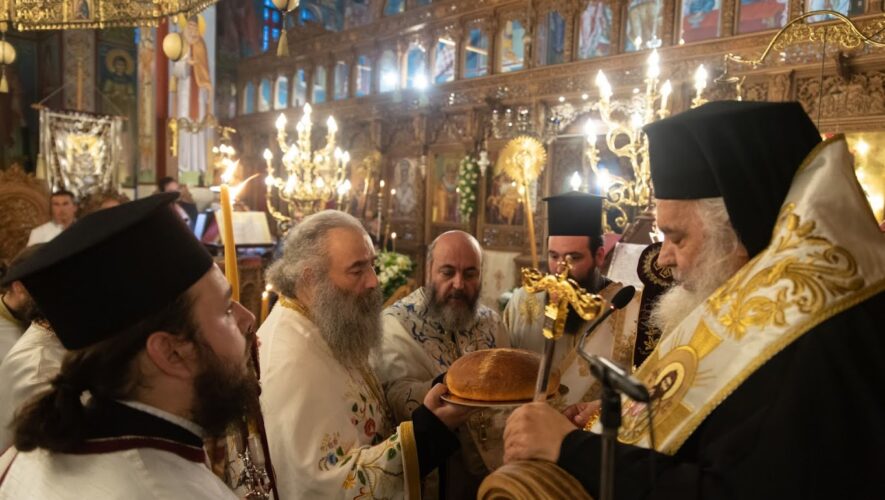 Με λαμπρότητα εορτάστηκε η μνήμη του Αγίου Λουκά του Ιατρού στον Ι.Ν. Αγίων Αποστόλων Πέτρου και Παύλου Γιαννιτσών