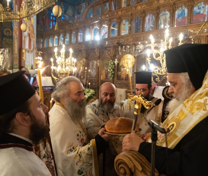 Με λαμπρότητα εορτάστηκε η μνήμη του Αγίου Λουκά του Ιατρού στον Ι.Ν. Αγίων Αποστόλων Πέτρου και Παύλου Γιαννιτσών