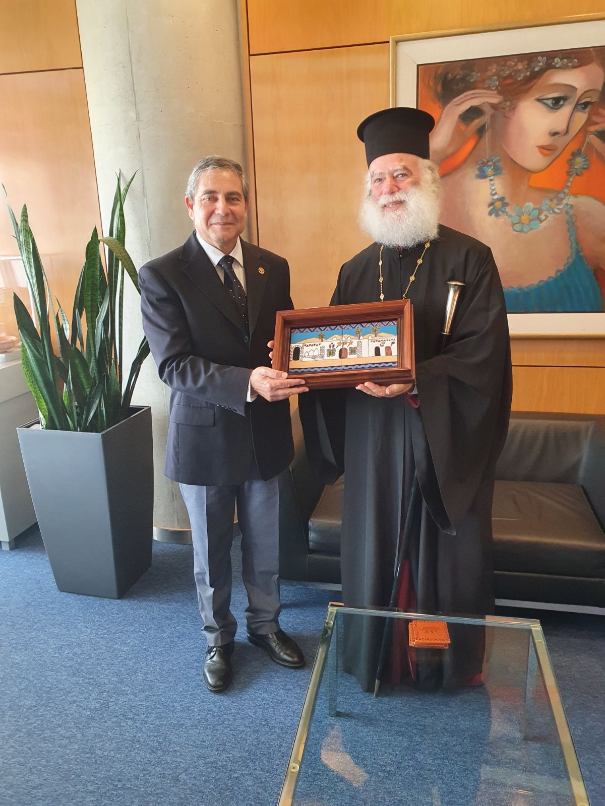 Ολοκληρώθηκε η επίσκεψη του Πάπα και Πατριάρχη Αλεξανδρείας Θεόδωρου στη Κύπρο