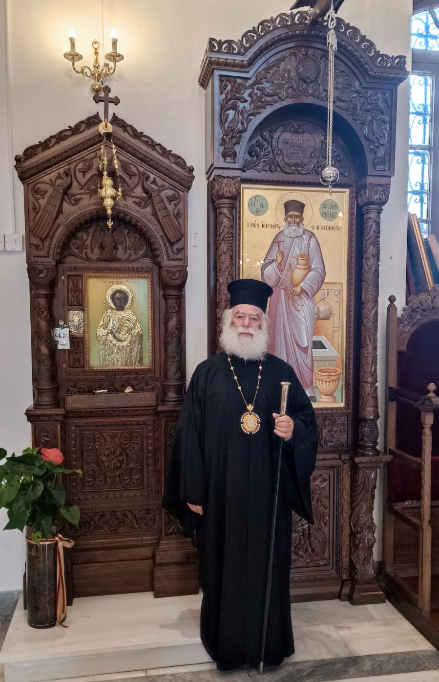 Ολοκληρώθηκε η επίσκεψη του Πάπα και Πατριάρχη Αλεξανδρείας Θεόδωρου στη Κύπρο