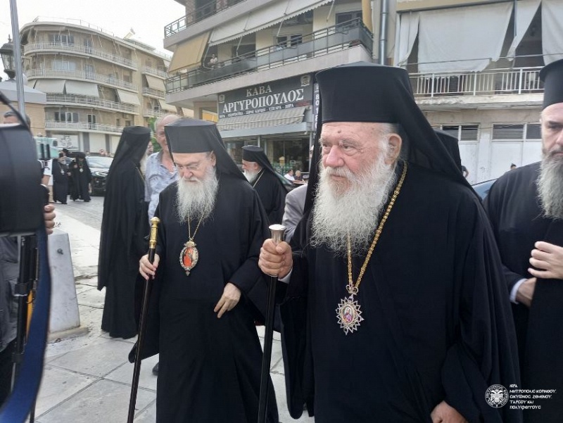 Συνοδικός Εσπερινός στη Κόρινθο για τον προστάτη της Ελλαδικής Εκκλησίας, Άγιο Απόστολο Παύλο
