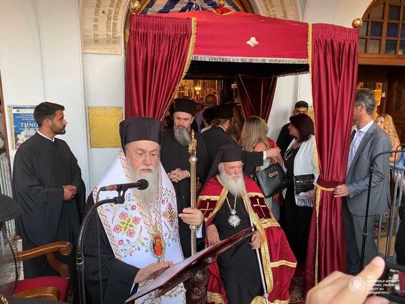 Συνοδικός Εσπερινός στη Κόρινθο για τον προστάτη της Ελλαδικής Εκκλησίας, Άγιο Απόστολο Παύλο
