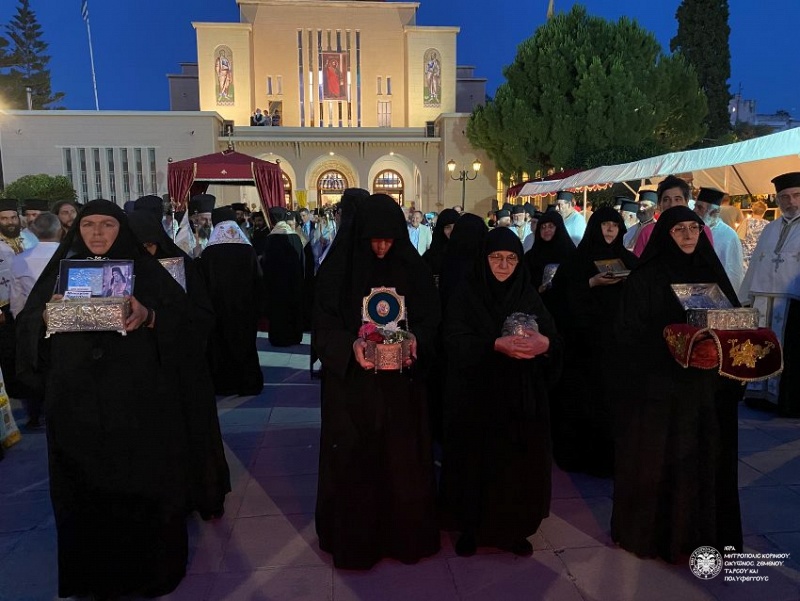 Συνοδικός Εσπερινός στη Κόρινθο για τον προστάτη της Ελλαδικής Εκκλησίας, Άγιο Απόστολο Παύλο