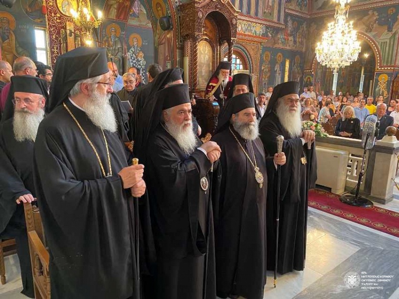 Συνοδικός Εσπερινός στη Κόρινθο για τον προστάτη της Ελλαδικής Εκκλησίας, Άγιο Απόστολο Παύλο