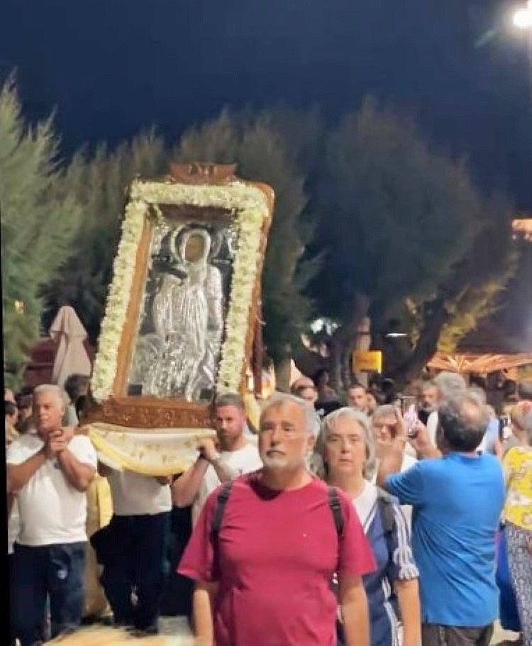 Δισαρχιερατικός Εσπερινός για την Αγία Μεγαλομάρτυρα Μαρίνα στη Λέρο