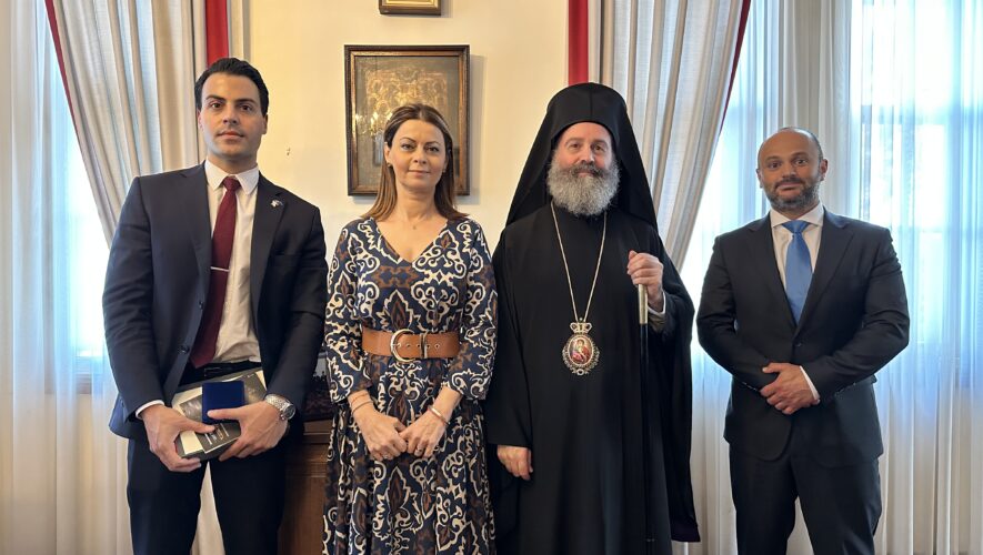 Επίσκεψη της Αναπληρώτριας Κυβερνητικής Εκπροσώπου της Κύπρου στον Αρχιεπίσκοπο Αυστραλίας