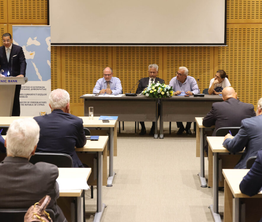 Ετήσια σύσκεψη των Αρχηγών Διπλωματικών Αποστολών της Κυπριακής Δημοκρατίας