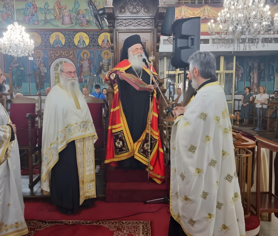 Κύπρου Γεώργιος Καλούμαστε να μιμηθούμε τους πρωτοκορυφαίους Αποστόλους