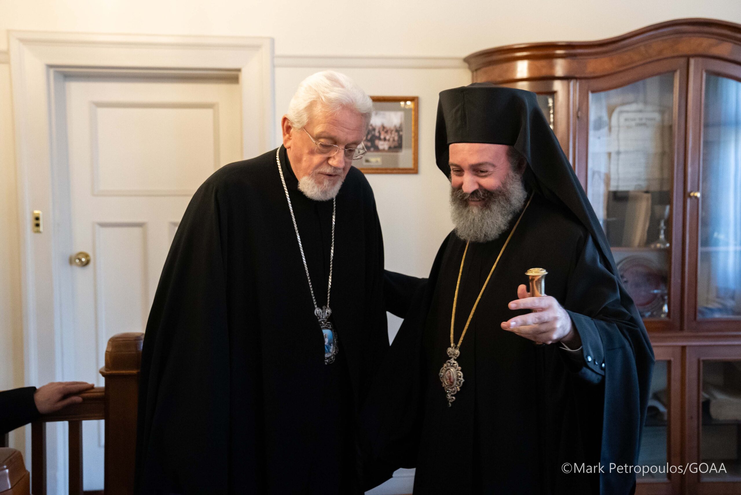 Ο Μητροπολίτης Ιεραπόλεως και ο Αρχιεπίσκοπος Παμφίλου στην Ιερά Αρχιεπισκοπή Αυστραλίας