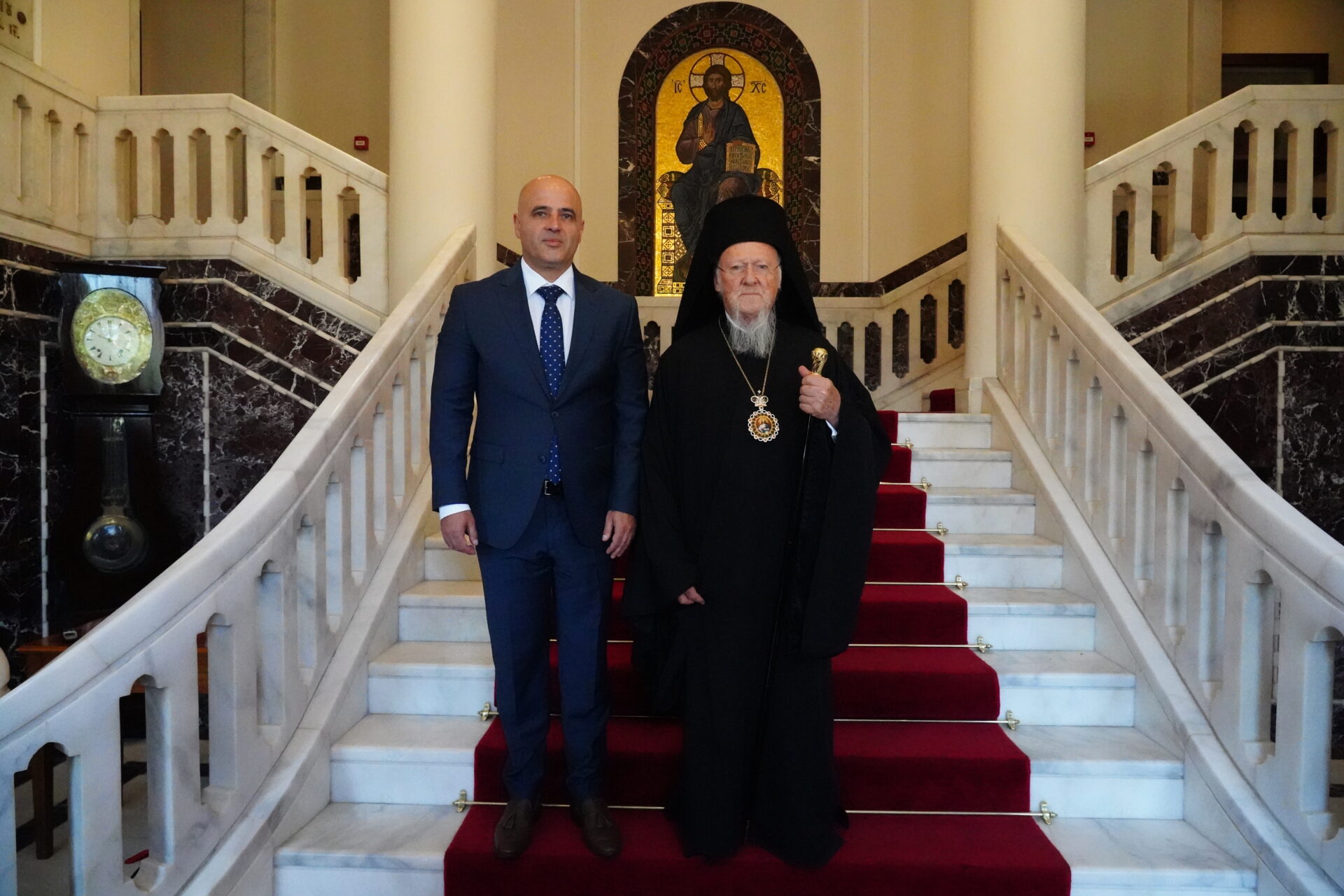 Ο Πρωθυπουργός της Δημοκρατίας της Βορείου Μακεδονίας στο Οικουμενικό Πατριαρχείο
