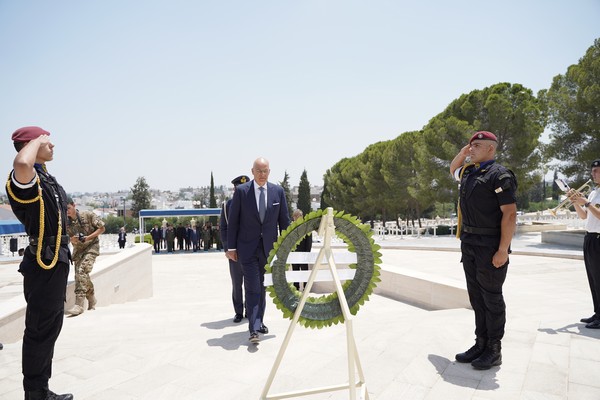 Στη Κύπρο ο Υπουργός Εθνικής Άμυνας της Ελλάδας - Οι συναντήσεις του Ν. Δένδια με τον ομόλογο του και τον ΠτΔ