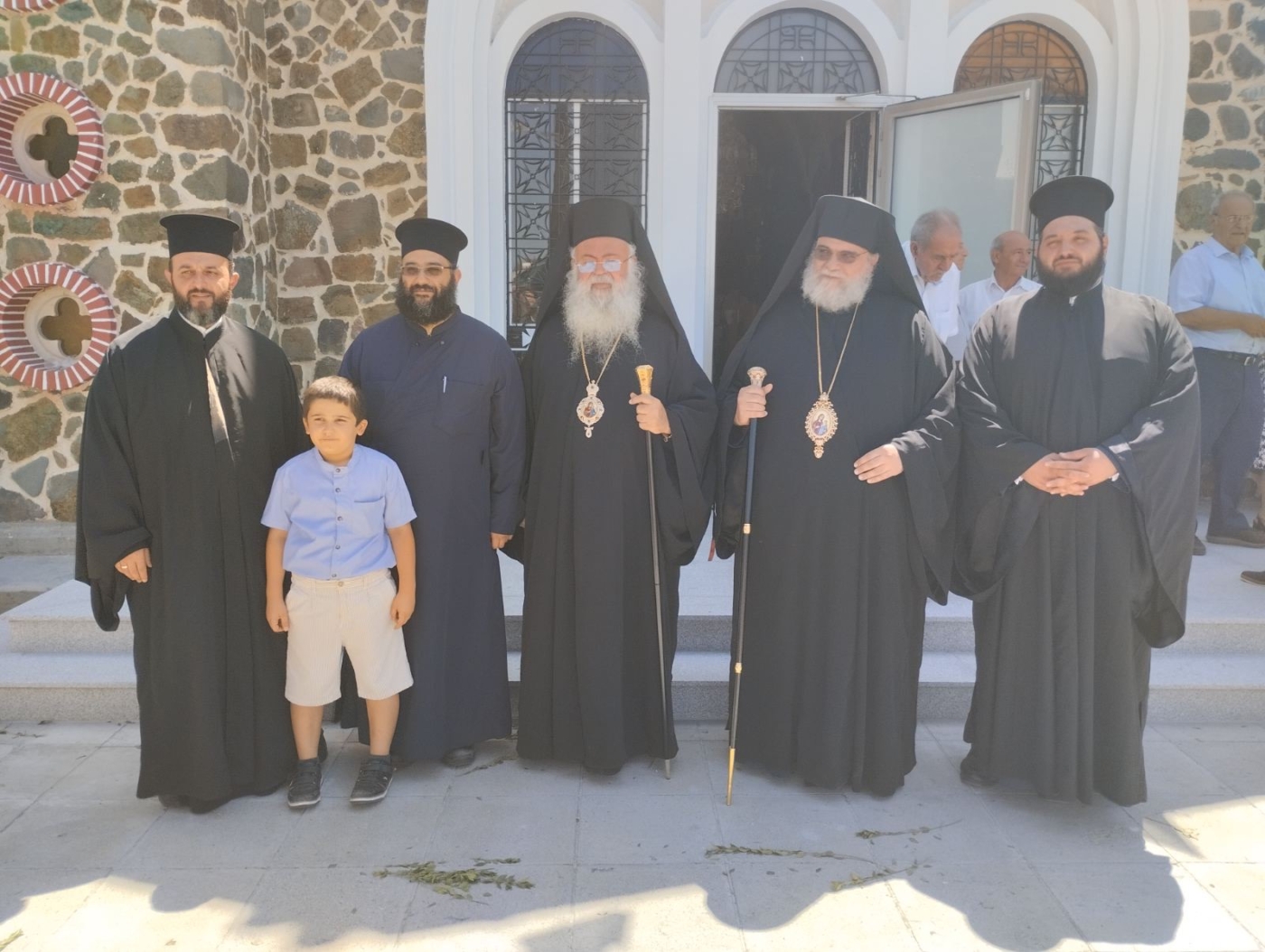 Συλλείτουργο Αρχιεπισκόπου Κύπρου και Μητροπολίτη Ταμασού στα Καμπιά