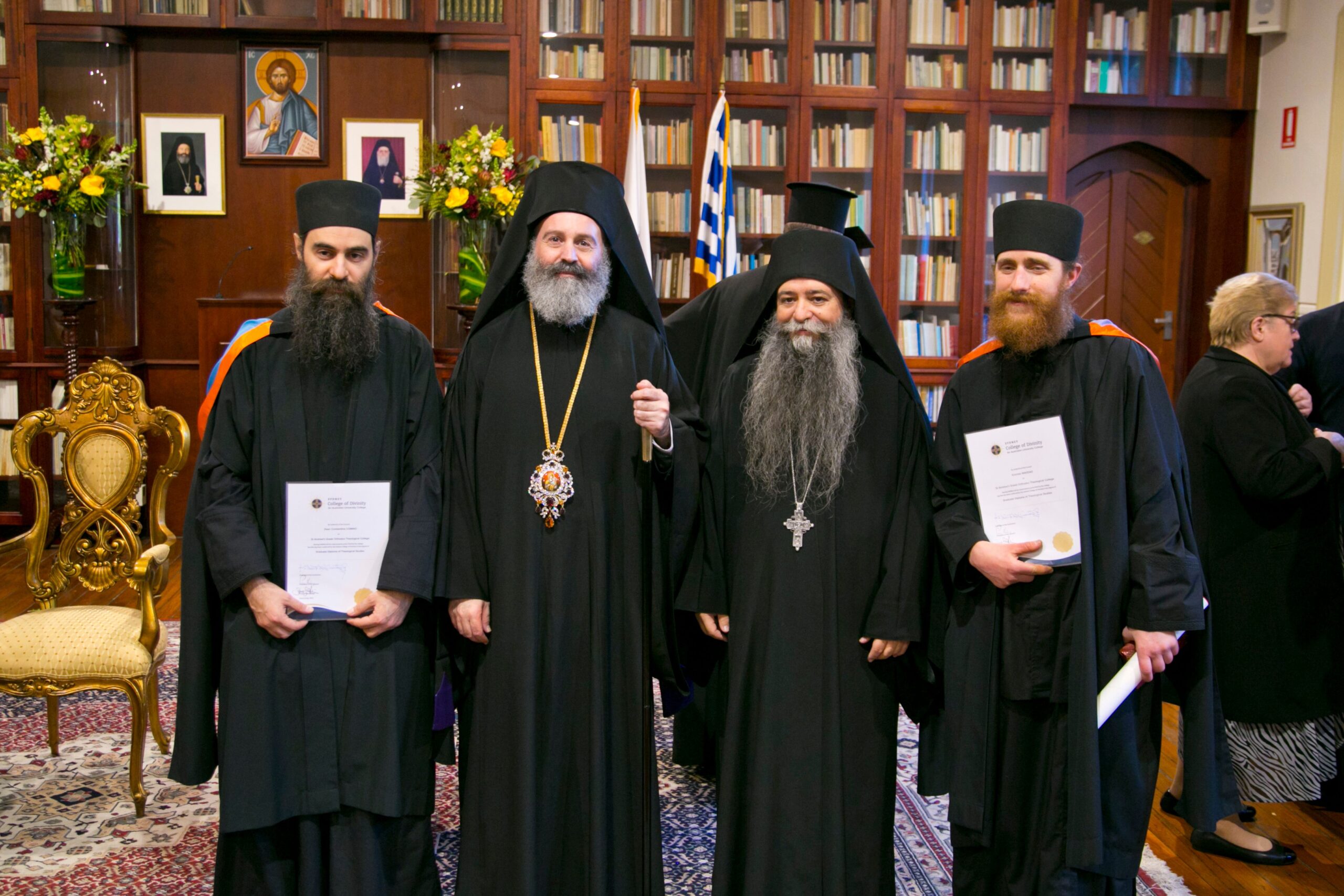 Τελετή αποφοιτήσεως σπουδαστών της Θεολογικής Σχολής του Σύδνεϋ