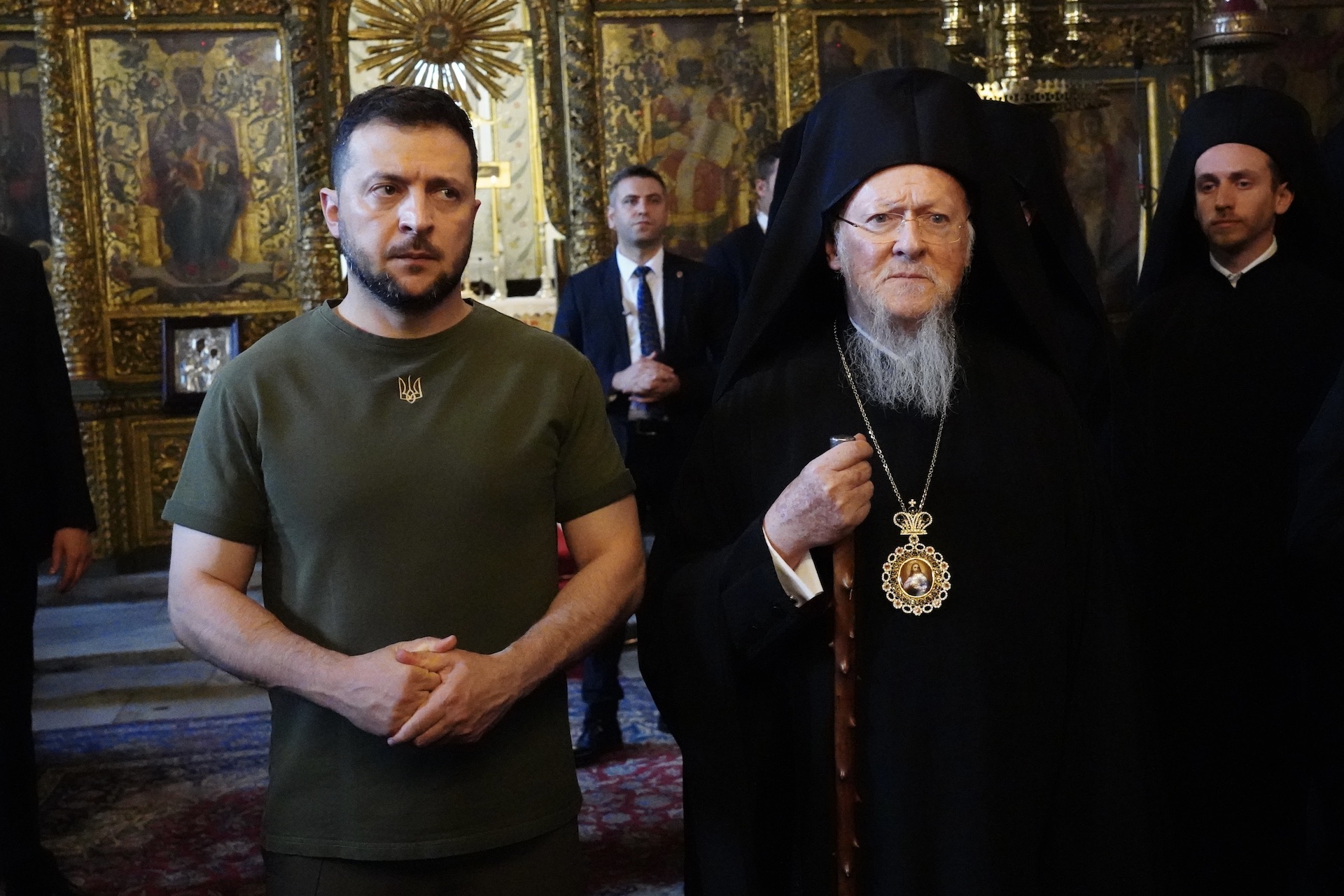 Την Οικουμενική Καθέδρα της Ορθοδοξίας, το Φανάρι επισκέφθηκε ο Πρόεδρος της Ουκρανίας Βολοντιμίρ Ζελένσκι 