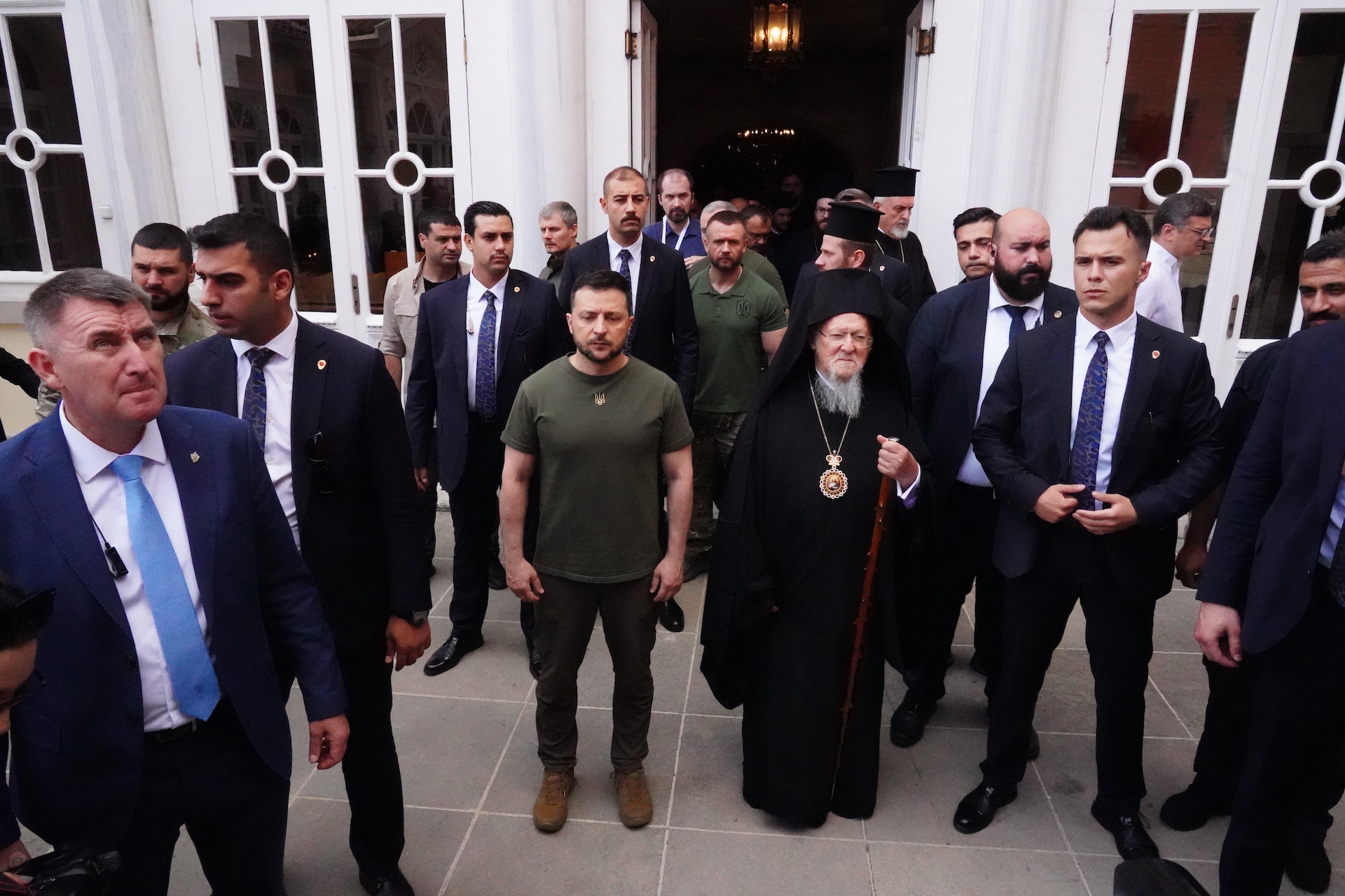 Την Οικουμενική Καθέδρα της Ορθοδοξίας, το Φανάρι επισκέφθηκε ο Πρόεδρος της Ουκρανίας Βολοντιμίρ Ζελένσκι 