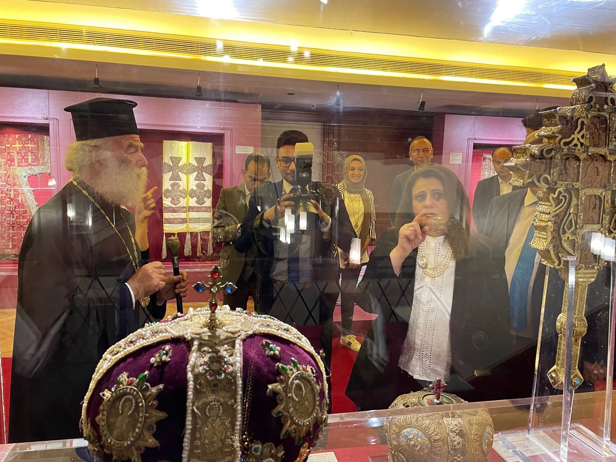 Την Υπουργό Μετανάστευσης της Αιγύπτου Σόχα Ελ Γκέντι δέχθηκε ο Πατριάρχης Αλεξανδρείας Θεόδωρος